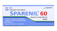 Sparenil 60 giảm đau do co thắt tiêu hóa (3 vỉ x 10 viên) viên nén 