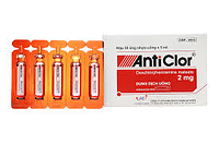 Dung dịch uống Anticlor 2mg trị viêm mũi dị ứng, mày đay (30 ống x 5ml)