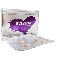 Sản phẩm Levivina 10mg Hà Tây dành cho người bị rối loạn cương dương (1 vỉ x 4 viên)