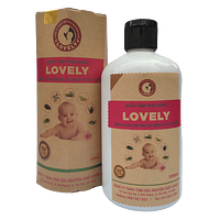 Nước tắm thảo dược Lovely - Dành cho bé sơ sinh từ 0-3 tuổi 500ml