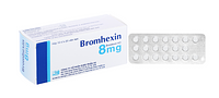 Viên nén Bromhexin 8mg tiêu nhầy, loãng đàm, giảm ho (10 vỉ x 20 viên)