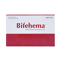 Bifehema điều trị thiếu máu do thiếu sắt (Hộp 20 ống x 10ml)
