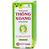 Thuốc xịt mũi Thông Xoang Nam Dược (15ml) dùng để điều trị nghẹt mũi và chảy nước mũi.