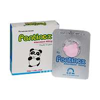 Viên nhai Pentinox 400mg SPM điều trị các bệnh lý nhiễm ký sinh trùng, giun, sán (1 viên)