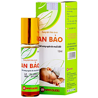 Dung dịch thảo dược An Bảo hết sưng ngứa do muỗi đốt (12ml)