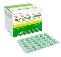 Viên nén Dextromethorphan 15mg 3/2 trị ho khan do kích thích (20 vỉ x 30 viên)
