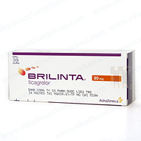 Brilinta 90mg giảm nguy cơ bị lên cơn đau tim, đột quỵ hộp 6 vỉ x 10 viên