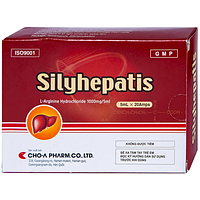  Silyhepatis 1000mg  điều trị duy trì tăng amoniac máu, dạng siro (2 vỉ x 10 ống x 5ml)