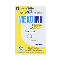 Meko INH 150 Mekophar phòng và điều trị lao phổi (100 viên)