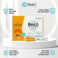 BioLG Bổ Tỳ Ăn Ngon, Cải Thiện Biếng Ăn, Tăng Cường Hấp Thu Dinh Dưỡng, Hỗ Trợ Tăng Sức Đề Kháng (Hộp 20 Gói)