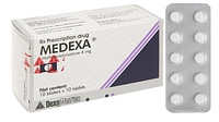 Medexa 4mg thuốc kháng viêm, ức chế miễn dịch (10 vỉ x 10 viên)