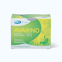 Avarino 300mg Mega Lifesciences điều trị rối loạn tiêu hoá (hộp 50 viên)