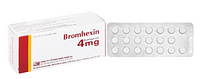 Bromhexin F.T Pharma 4mg tan đàm trong bệnh lý hô hấp (10 vỉ x 20 viên)
