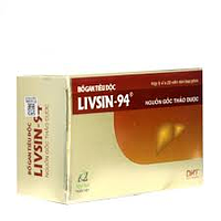 Viên nén Livsin-94 Hà Tây điều trị viêm gan cấp và mãn tính, suy gan (2 vỉ x 20 viên)