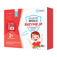 Men Tiêu Hóa Biolg Enzyme JP 20 gói x 3g – Bổ sung lợi khuẩn đường ruột