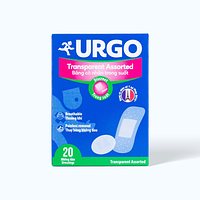 Urgo transparent assorted băng cá nhân trong suốt ( 20 miếng )