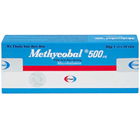 Methycobal 500mg  điều trị bệnh lý thần kinh ngoại biên (3 vỉ x 10 viên nén bao đường )