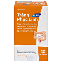 Tràng Phục Linh Plus Thái Minh hỗ trợ viêm đại tràng, các triệu chứng ruột kích thích (Hộp 1 lọ x 80 viên)