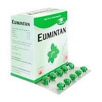 Thuốc ho Eumintan hộp 10 vỉ x 10 viên nang mềm