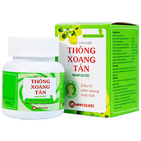 Thuốc Thông Xoang Tán Nam Dược dùng cho điều trị viêm xoang mãn tính (50 viên)