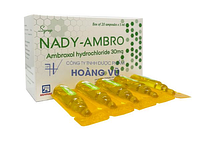 Thuốc Nady-Ambro trị ho đàm ( Hộp 20 ống x 5ml)