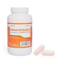 Paracetamol Tab 325mg trị các cơn đau và sốt từ nhẹ đến vừa chai 500 viên