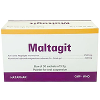 Maltagit điều trị triệu chứng đau thực quản - dạ dày, tá tràng (30 gói)