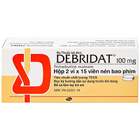 Debridat 100mg điều trị triệu chứng đau, rối loạn nhu động ruột và khó chịu đường ruột (30 viên)