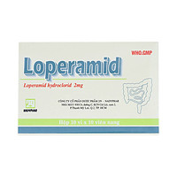 Viên nang cứng Loperamid 2mg Nadyphar được sử dụng để điều trị các triệu chứng của tiêu chảy cấp tính và mãn tính (10 vỉ x 10 viên)