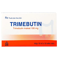 Trimebutin 100mg điều trị rối loạn tiêu hóa (hộp 100 viên)