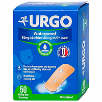 Urgo wateroof băng cá nhân không thấm nước ( 50 miếng )