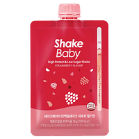 Bột ngũ cốc whey protein Shake Baby thay thế bữa ăn vị dâu High Protein & Low Sugar Shake Strawberry Flavor 35g