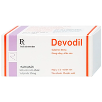 Thuốc Devodil Remedica điều trị ngắn hạn chứng lo âu, rối loạn hành vi nghiêm trọng (2 vỉ x 10 viên)