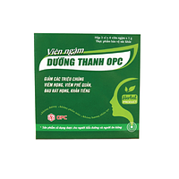 OPC Pharma Viên ngậm Dưỡng Thanh Tâm hỗ trợ giảm ho khan hộp 3 vỉ x 4 viên