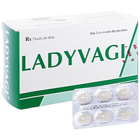 Viên đặt âm đạo Ladyvagi Phil Inter (2 vỉ x 6 viên) dành cho việc điều trị tại chỗ viêm âm đạo.