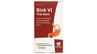Bình Vị Thái Minh hỗ trợ giảm acid dịch vị, giúp bảo vệ niêm mạc dạ dày ( Lọ 60 viên )