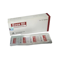 Thuốc E-cox 60mg hỗ trợ điều trị viêm và giảm các cơn đau khớp, đau cấp và mãn tính (Hộp 30 viên)