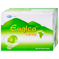 MGWC Eugica kẹo ngậm giảm ho hộp 100 viên