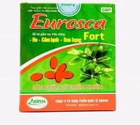 Eurosca hỗ trợ giảm rối loạn đường hô hấp hộp 10 vỉ x 10 viên