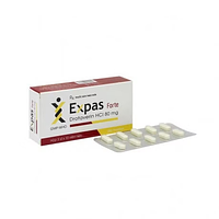 Expas Forte 80mg điều trị co thắt cơ (hộp 30 viên)