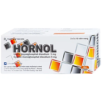 Hornol Đạt Vi Phú điều trị chứng đau dây thần kinh mặt, dây thần kinh sinh ba (3 vỉ x 10 viên)