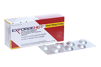 Thuốc Exforge HCT 10mg/160mg/12.5mg Novartis điều trị tăng huyết áp vô căn (4 vỉ x 7 viên)