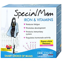 SPECIAL MUM FER ET - Bổ Sung Sắt & Vitamin Cho Mẹ Bầu (Hộp 20 Gói x 10ml).