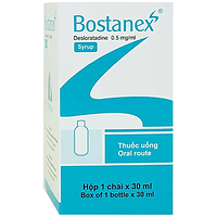 Bostanex Boston giảm viêm mũi dị ứng, nổi mày đay chai 30ml