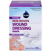 Băng gạc vô trùng Young Wound Dressing 6cm x 7cm hỗ trợ bảo vệ vết thương hộp 50 miếng