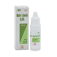 Natri Clorid 0,9% Pharmedic là thuốc nhỏ mắt, nhỏ mũi, giúp hỗ trợ việc rửa mắt, rửa mũi và điều trị phụ các triệu chứng nghẹt mũi, sổ mũi (10ml)