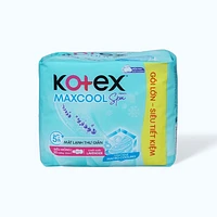 Kotex max cool băng vệ sinh siêu mỏng  có cánh 23cm gói 20 miếng