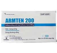 Armten 200 Cophavina điều trị nhiễm khuẩn (1 vỉ x 10 viên)