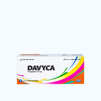 Thuốc điều trị bổ trợ động kinh cục bộ Davyca (2 Vỉ x 14 Viên)