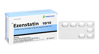 Thuốc Ezenstatin 10/10 Agimexpharm điều trị tăng cholesterol máu (4 vỉ x 7 viên)